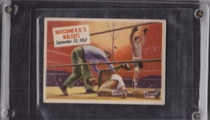 1954 Topps Scoops - Rocky Marciano wins heavyweight title vs Walcott - #65 - Picture 1 of 1