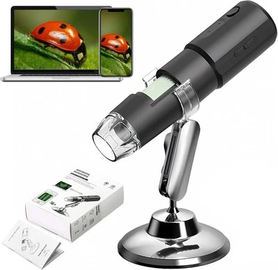 Microscope numérique sans fil portable HD USB Microscope Caméra - Photo 1/4