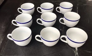 9 Williams Sonoma Japan Brasserie Blue Strip Tee Kaffeetasse - Bild 1 von 6