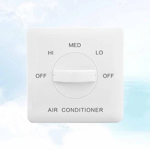 Thermal Control Air Conditioning Fan Coil Three-speed Controller - Afbeelding 1 van 11