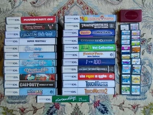 Collection of 43 Nintendo DS games - TESTED (mario, kirby, yoshi, hello kitty) - Picture 1 of 22