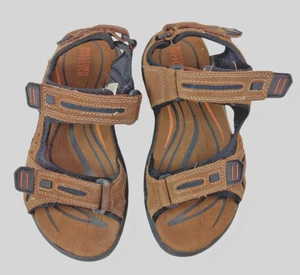 Mossimo Supply Co Herren Wildleder Sandalen Rn17730 Farbe Braun Größe 7 - Bild 1 von 3