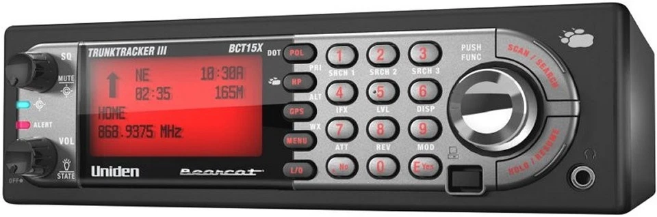 VERKAUFT! B-Ware Uniden Bearcat BCT-15X GPS-fähiger Scanner 25-1300MHz - Bild 1 von 1