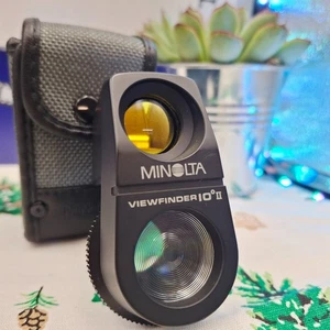 Minolta ViewFinder 10° II ii para medidor automático de exposición Minolta + estuche como nuevo. refB.N - Imagen 1 de 6