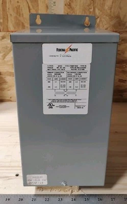 NUEVO Federal Pacific Transformer 7131K22 1.5KVA 1PH Tipo 3R P-240x480 S-120/240V Foto 1 de 4
