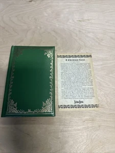 A Christmas Carol in Prose Charles Dickens Facsimile of 1843 Ed. Neiman-Marcus - Imagen 1 de 3