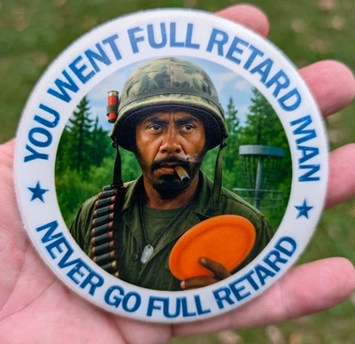 New custom Dynamic Discs Fuzion mini 4" JUDGE Placement marker - Image 1 of 4