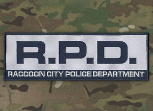 RESIDENT EVIL ZOMBIE OUTBREAK WACOON STADT POLIZEI DEPARTMENT RPD vêlkrö AUFNÄHER - Bild 1 von 9