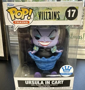Funko Pop Ursula In Cart #17 Disney's Villains Exclusive NEW - Picture 1 of 7