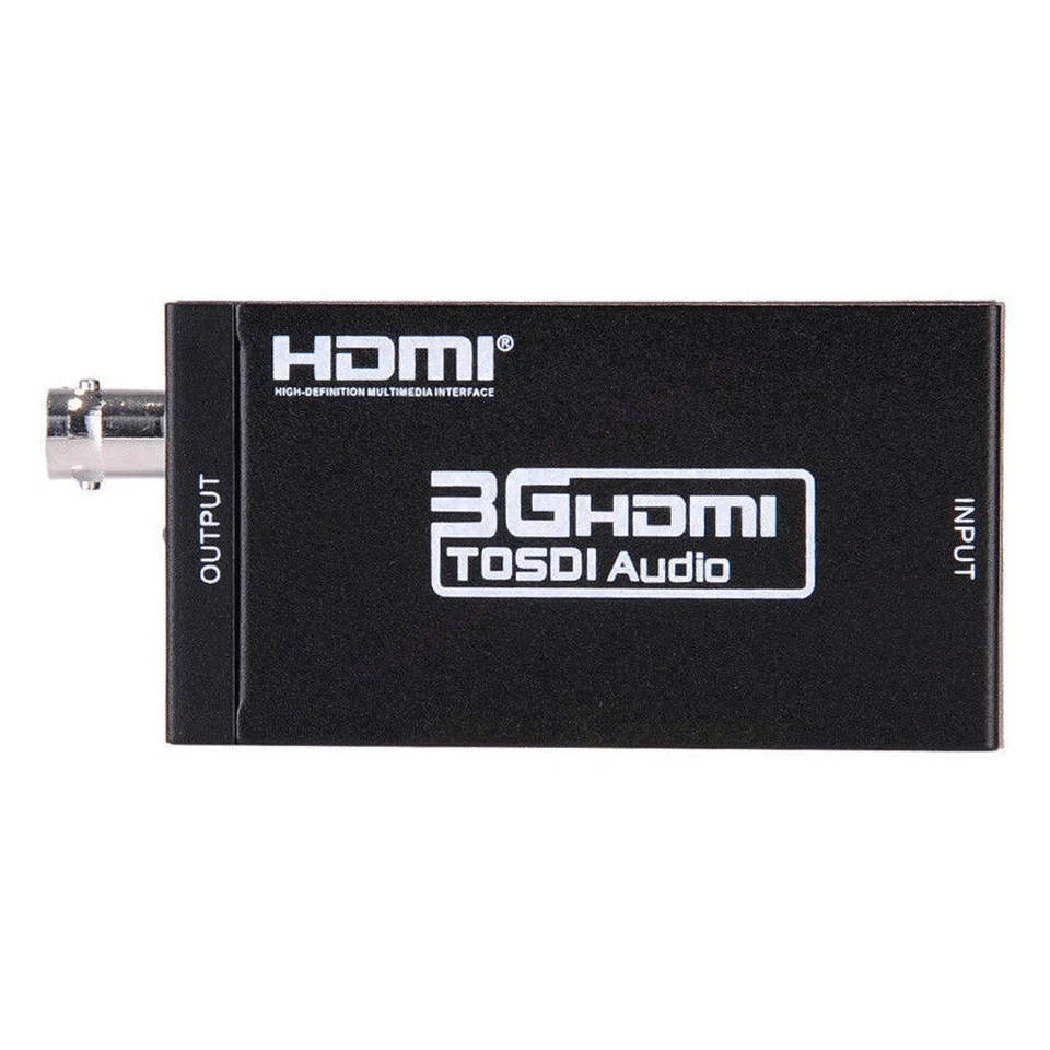 HDMI to 3G HD SDI Adapter 1080P 60Hz Video Audio Signal Converter Transmitter - Image 1 of 4