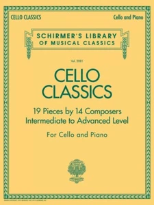 Cello Klassiker Noten Mittelstufe Fortgeschrittene Schirmer Buch 050486515 - Bild 1 von 1