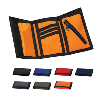 BRIEFTASCHE GELDBEUTEL Klettverschluss 9 x 13 cm NEU BagBase BG40