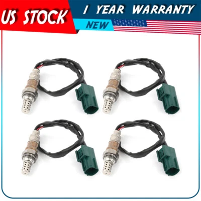 Sensor de oxígeno O2 02 4 piezas aguas arriba + aguas abajo para Nissan Murano 2003 3,5 L Foto 1 de 4