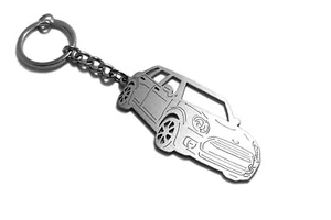 Stainless Steel Keychain 3D Car Body Key Ring fit Mini Clubman II - Bild 1 von 6