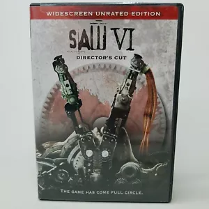 Saw VI (Director's Cut, DVD, Widescreen Unrated Version) Tobin Bell Horror - Picture 1 of 4
