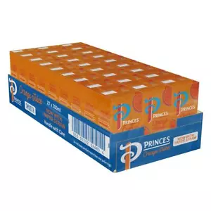 Princes Orangensaft aus Konzentrat 100 % reiner Saft Karton Packung 27 x 200ml - Bild 1 von 2
