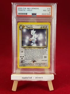 Togetic Neo Genesis Psa 8 SWIRlL - Picture 1 of 4