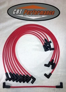 SBC CHEVY 265-305-327-350-400 HEI Spark Plug Wire Set USA - Over Valve Cover - Picture 1 of 2