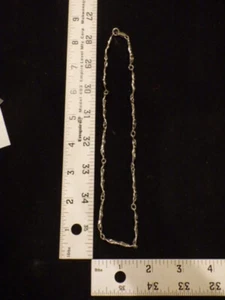 sterling silver,woman,sexy,.925,necklace,fine jewelry,7.25",naked,nude,lady,boob - Picture 1 of 8
