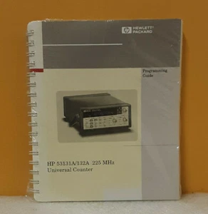 HP 53131-90044 53131A/132A 225 MHz Universal Counter Programming Guide - Picture 1 of 1