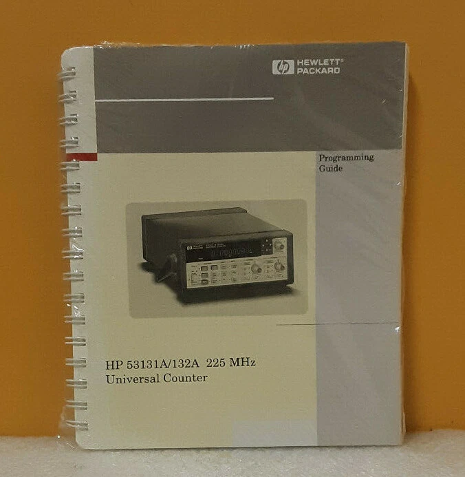 HP 53131-90044 53131A/132A 225 MHz Universal Counter Programming Guide - Image 1 of 1