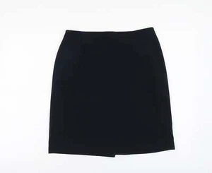 Kasper Womens Blue Polyester Blend Mini Skirt Size 8 - Picture 1 of 12