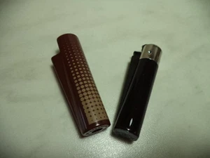 CLIPPER ACCENDINO LIGHTER CON CUSTODIA IN METALLO RICARICABILE TIPO 1 NEW  - Bild 1 von 1