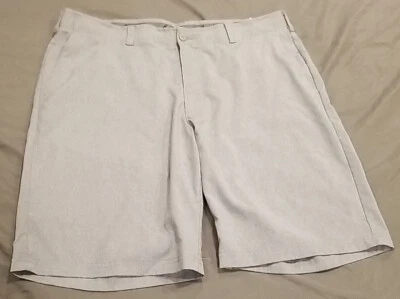 Шорты мужские Ben Hogan 38 X 10 серый гольф Performace плоский передний повседневный Chino - Изображение 1 из 4