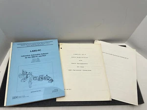 1989 IBM INTERNAL USE ONLY PERSONAL COMPUTER LAB AUTOMATION SOFTWARE PC  - Picture 1 of 10