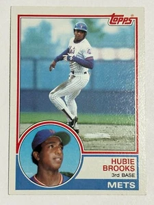1983 Topps #134 Hubie Brooks New York Mets - Picture 1 of 2