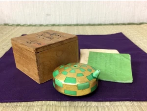 Herramientas de escritura Hakuko Ono hoja de oro gotas de agua rareza antiguas raras Japón - Imagen 1 de 12