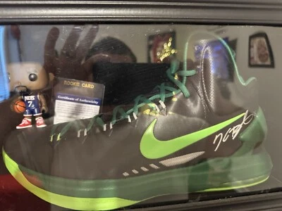KD5 Black Electric Green Auto Shoe PSA/DNA Authentic Size 17 - Image 1 of 4