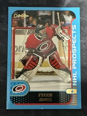 2001-02 O Pee Chee NHL Prospects 295 Tyler Moss Carolina Hurricanes - Image 1 of 2