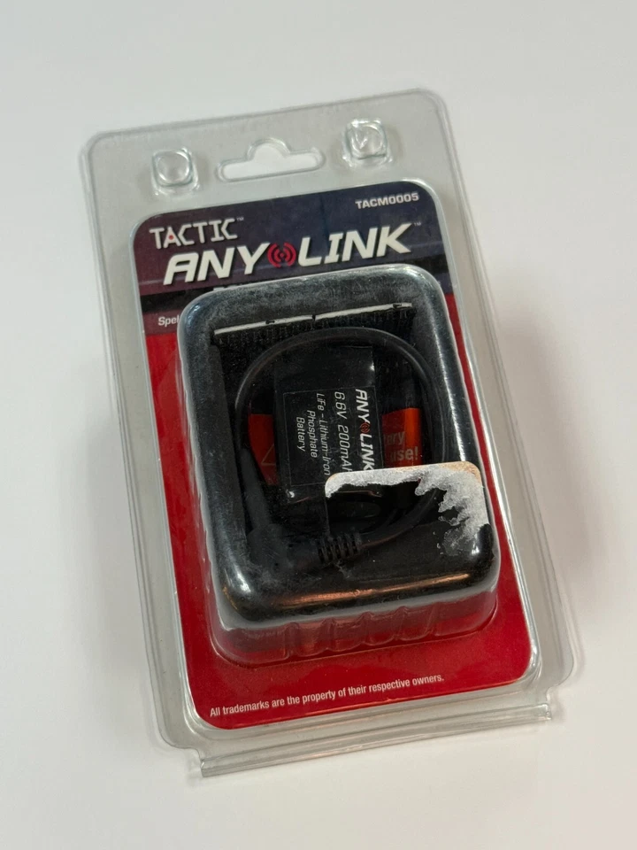 Tactic Any Link AnyLink Power Adapter for Spektrum DX4e DX5e DX7S DX8 TACM0005 - Image 1 of 2