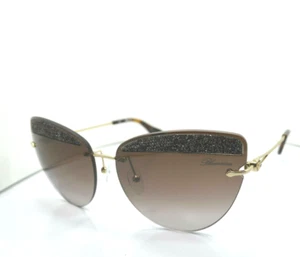 NEW AUTHENTIC BLUMARINE SBM138S  C.300Y SUNGLASSES - Picture 1 of 6