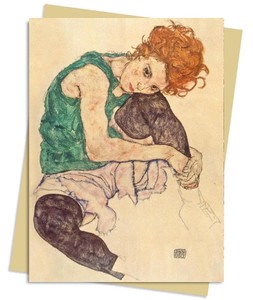 Egon Schiele: Seated Woman Greeting Card Pack: Pack of 6 by Flame Tree Studio (E