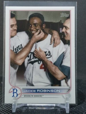 2022 Topps Update Jackie Robinson Variation Dodgers #US42 - Image 1 of 2