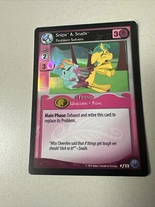 My Little Pony CCG Snips & Snails Problem Solvers F22 Holo Foil - Picture 1 of 2
