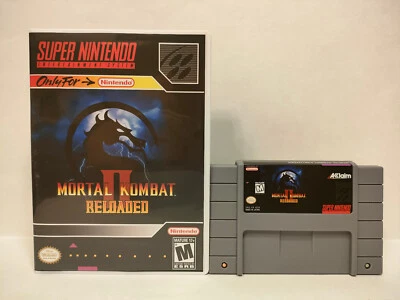Mortal Kombat II Reloaded for Super Nintendo (SNES) - Image 1 of 2