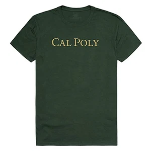 University of Cal State Poly Mustangs NCAA Cotton Graphic T-Shirt - Sizes S- 2XL - Picture 1 of 1