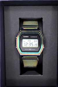 CASIO Standard Premium A1000RBW-1JF TiCTAC Limited Rainbow Color Watch 38mm Gift - Picture 1 of 23