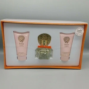 Vince Camuto Bella 3 Pc Gift Set 1.7 oz EDP Spray w/ 3.5 oz Lotion and Gel NIB - Picture 1 of 3