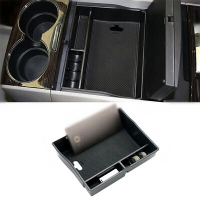 Bandeja organizadora reposabrazos consola central coche moldura caja para Toyota Sienna 2011-2019 Foto 1 de 4