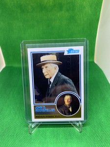 John D. Rockefeller 2009 Topps Heritage chrome /1776