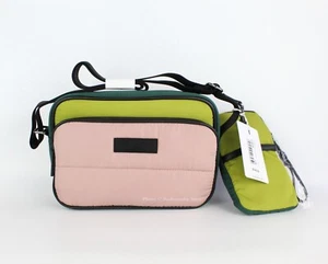 NWT TED BAKER LONDON Niqita Puffer Camera Bag, Lemon, MSRP $145 - Picture 1 of 17