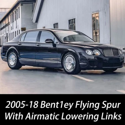 For 2006-2018 Bentley Flying Spur Adjustable Lowering Links Suspension Kit rods - Imagen 1 de 4