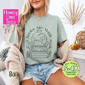 Books are Magic Reading Lover Bookish Shirt, Tank Top, Sweatshirt - Picture 1 of 5