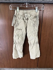 Diesel Boys Beige With Front Pockets And Liner Inside The Pants Size:4 - Picture 1 of 9