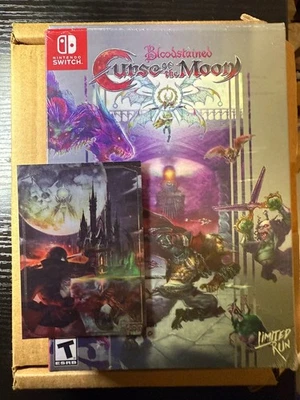 Bloodstained: Curse of the Moon Edición Clásica Nintendo Switch LRG NUEVO Precintado Foto 1 de 3