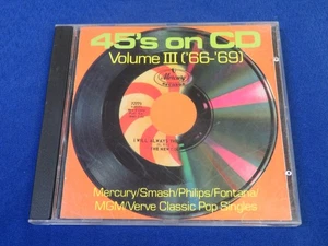 45'S ON CD - Volume 3 ('66 - '69) by Various (CD, Mercury, 1988) - Bild 1 von 3